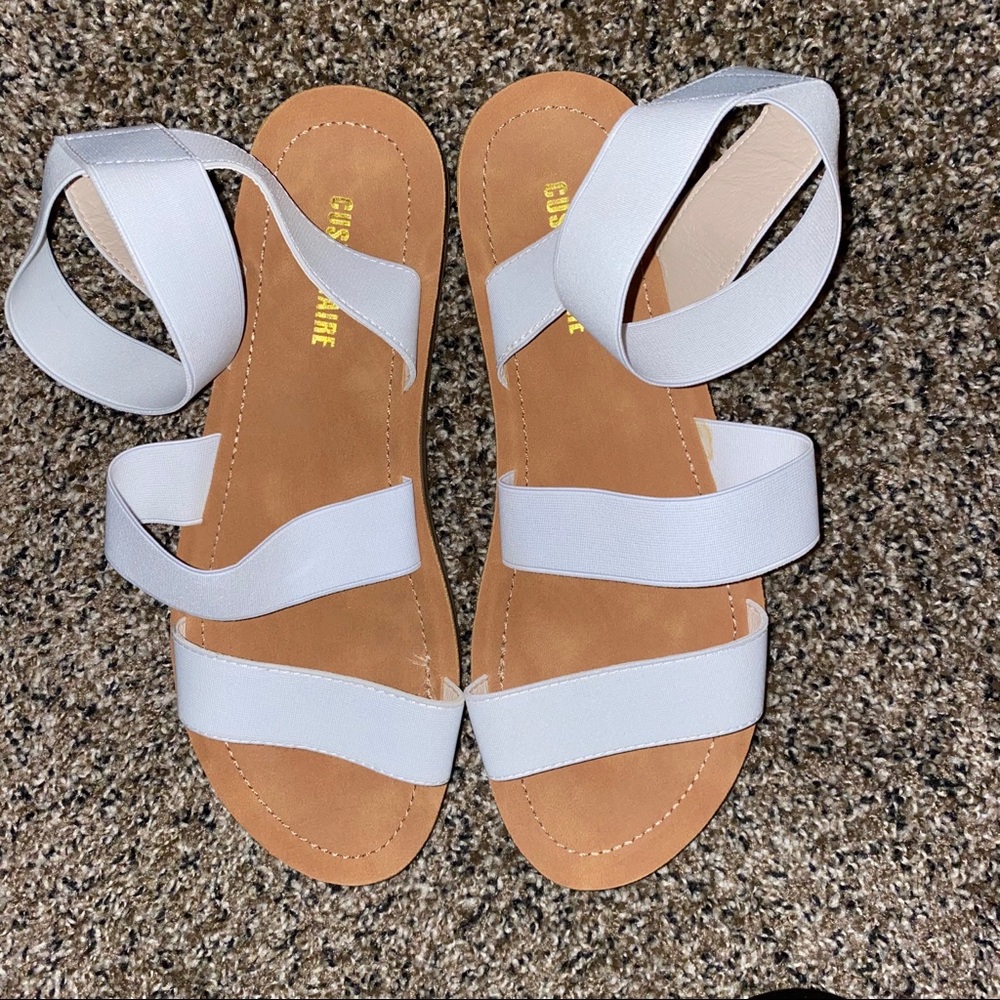 Wide Strap Sandals